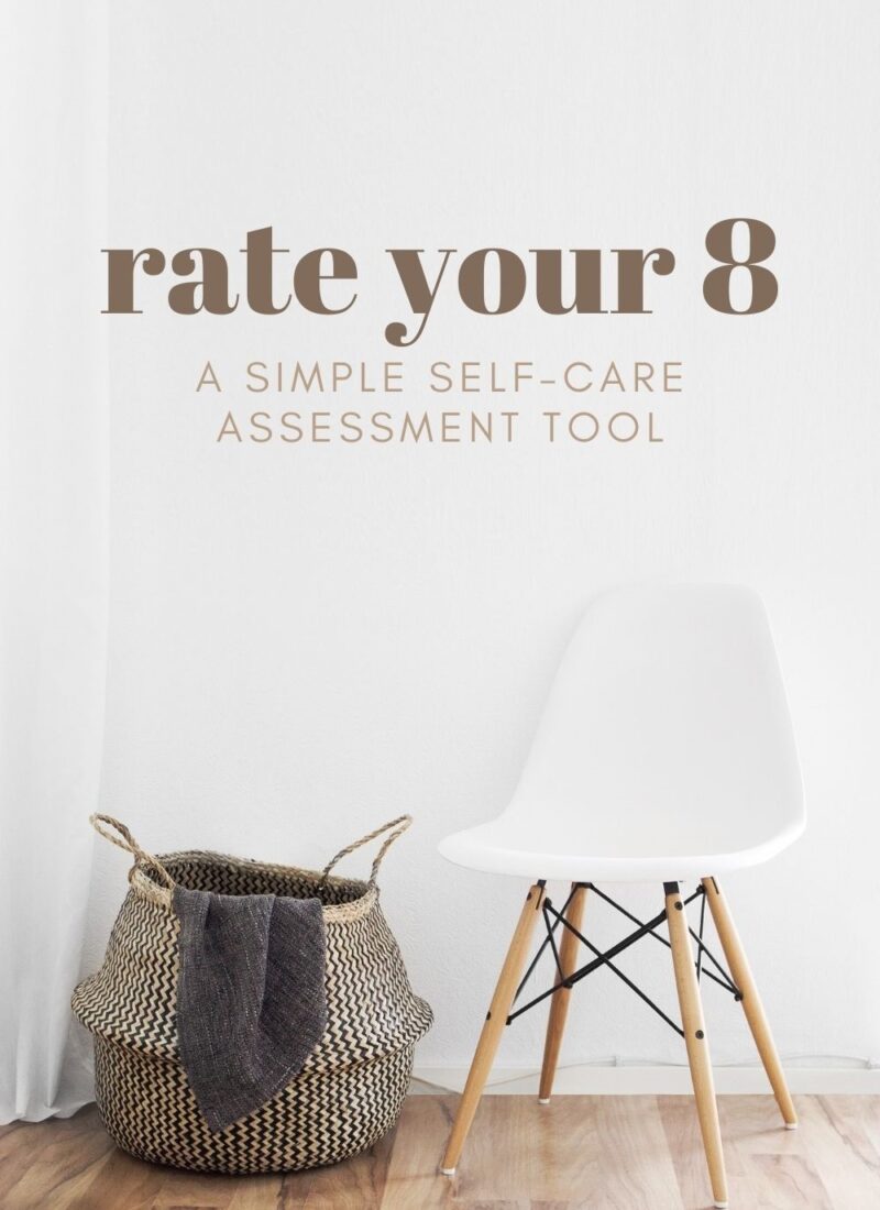 How to Rate Your 8 Dimensions of Self-Care
