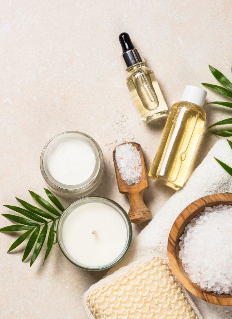 skin care supplies for self-care